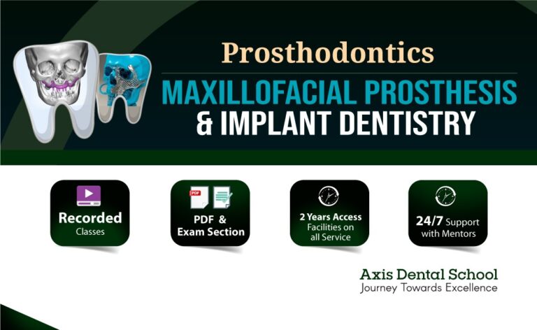 Maxillofacial Prosthesis & Implant Dentistry