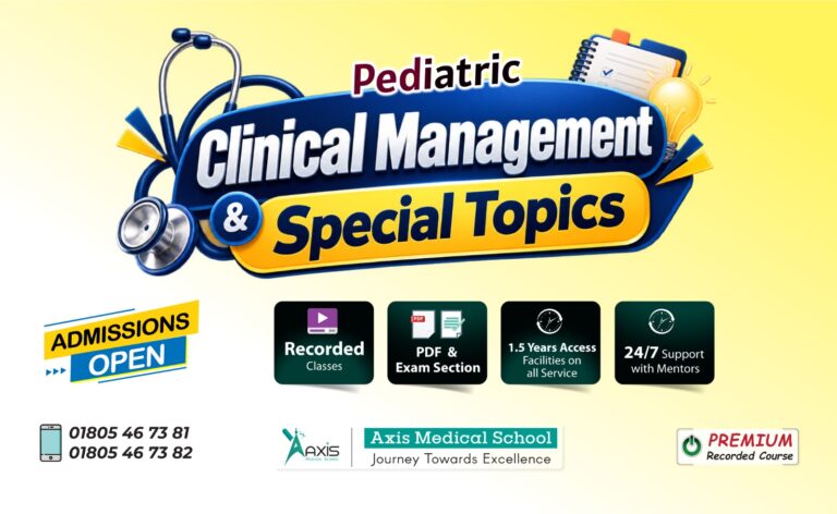 Clinical Management & Special Topics