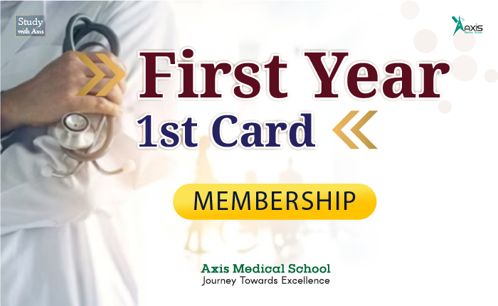 Axis Membership 1st Year- 1st Card
