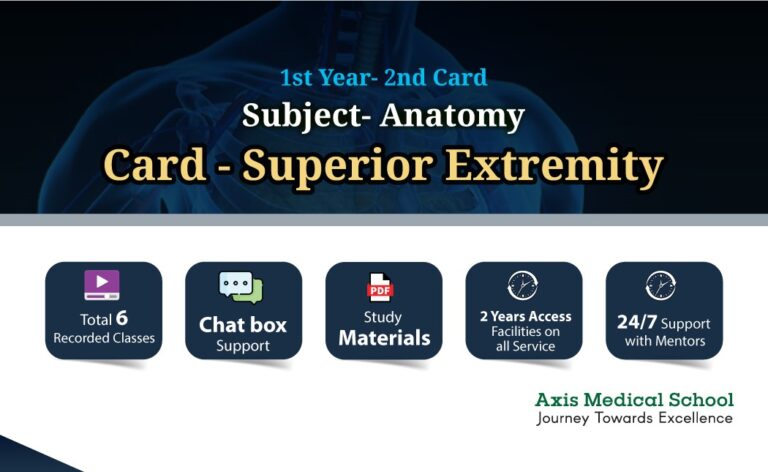 Anatomy-2nd card-Superior Extremity