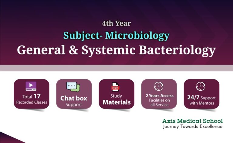 General and Systemic Bacteriology