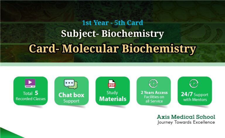 Biochemistry- 5th Card- Molecular Biochemistry