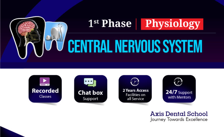 Physiology- Central Nervous System (Dental)