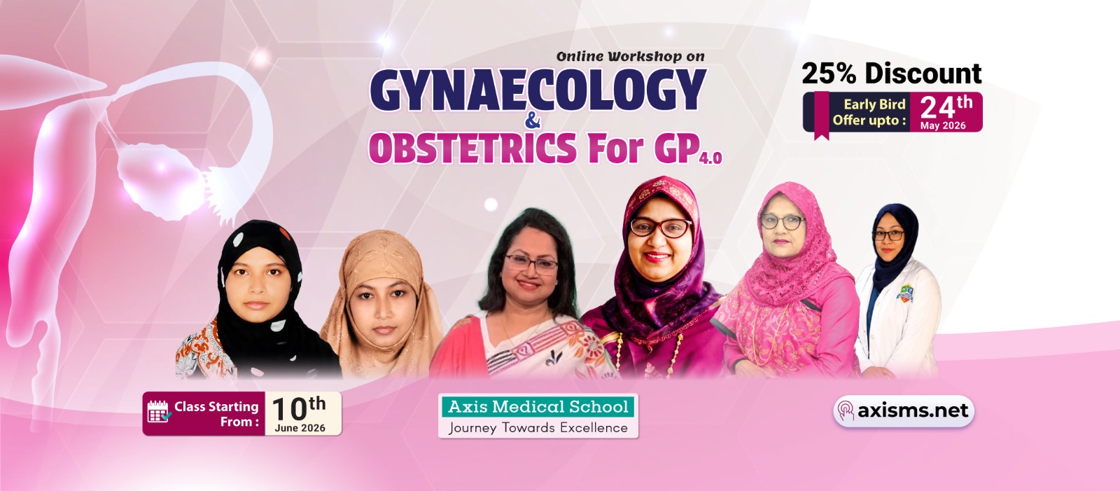Online Workshop on GYNAECOLOGY & OBSTETRICS For GP 4.0